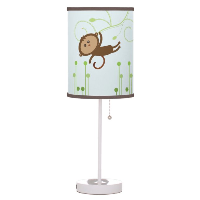Monkey {nursery} Lamp (Left)