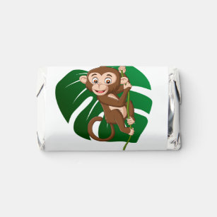 Monkey on a Vine Design Hershey's Candy Favors