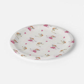 Monkey Party Birthday Paper plates
