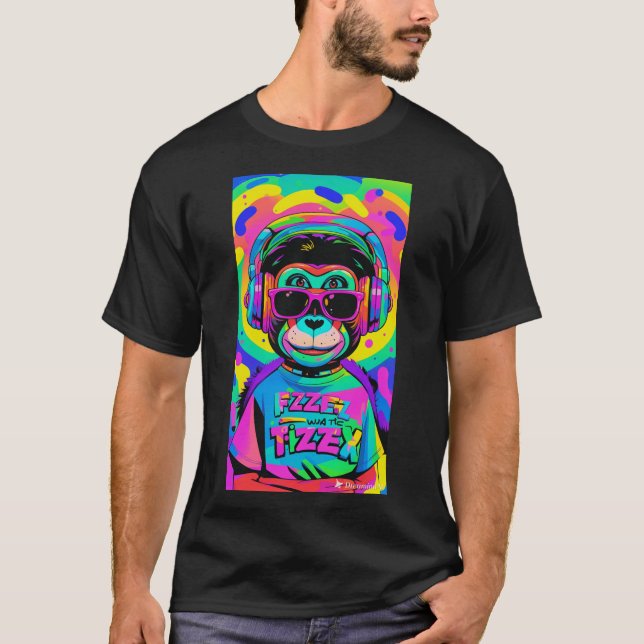 Monkey-peeled shirt (Front)