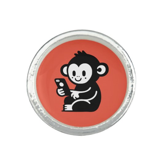 Monkey Phone Ring (Front)