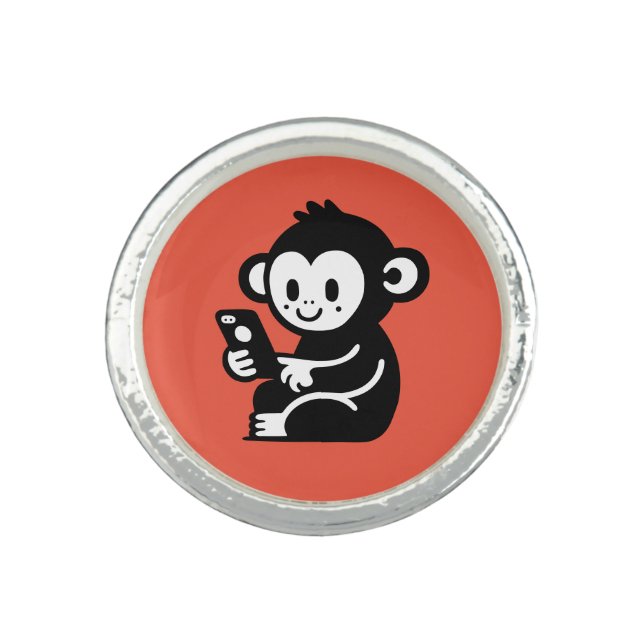 Monkey Phone Ring (Front)