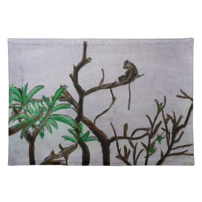 Monkey placemat (Front)
