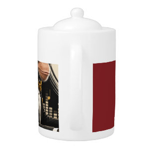 Monkey Playing Piano Music Poster – I Am Music Teapot
