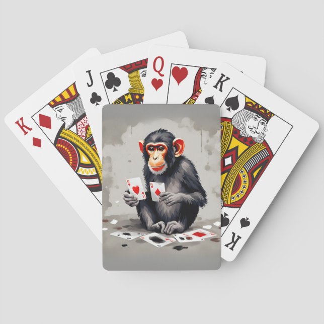 MONKEY POKER CARDS (Back)