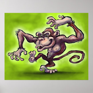 Monkey Poster
