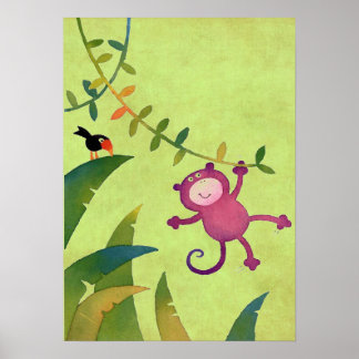 Monkey poster