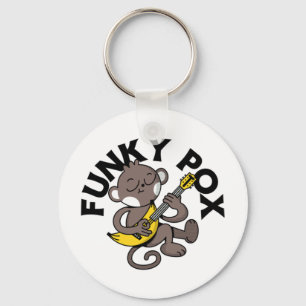 Monkey Pox Funky Pox Keychain