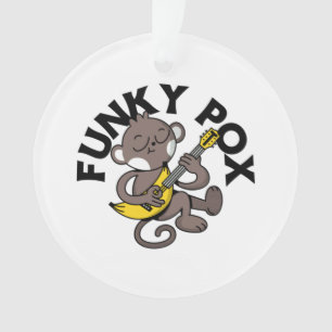 Monkey Pox Funky Pox Ornament
