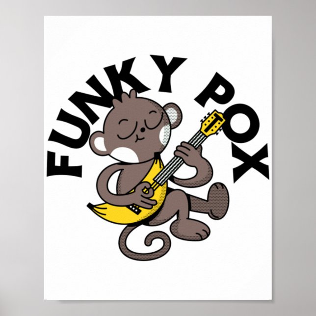 Monkey Pox Funky Pox  Poster (Front)