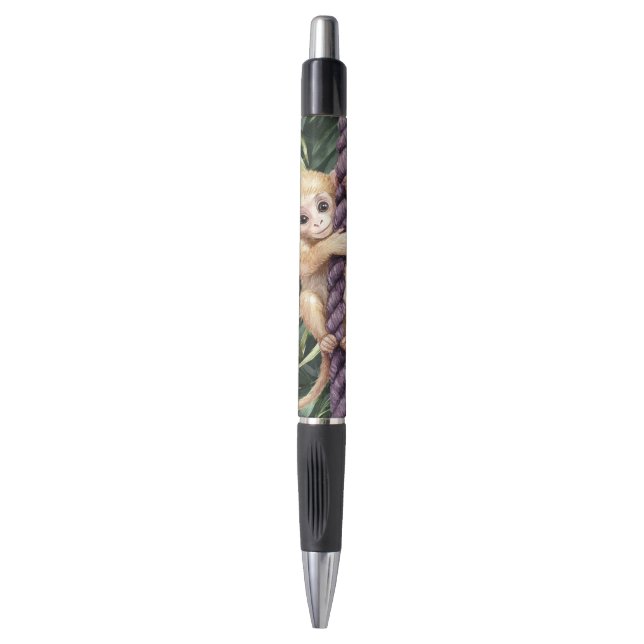 Monkey Purple Rope Pen (Front Vertical)