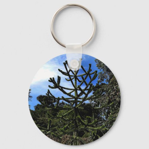 Monkey Puzzle Tree 1 Keychain