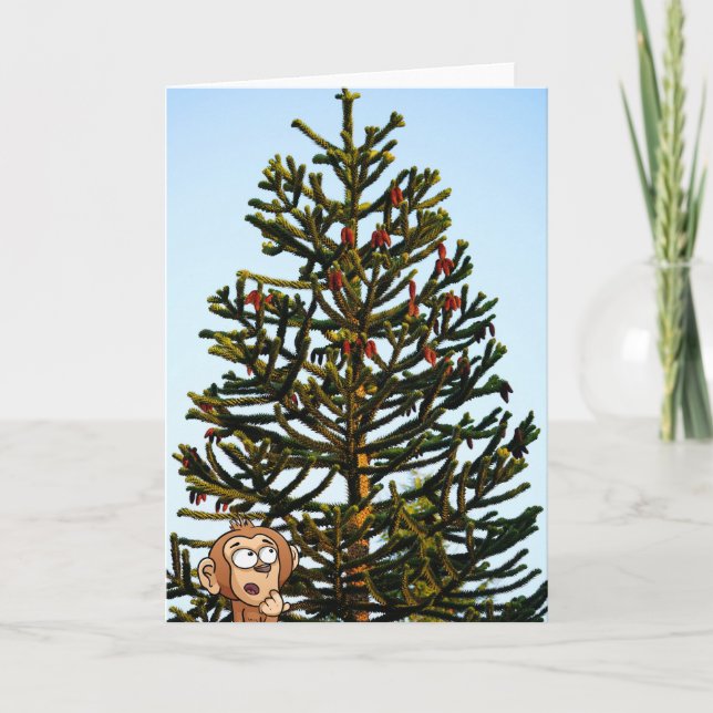 Monkey Puzzled. Card (Front)