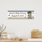 Monkey Rocker/Rock and Roll Poster/Banner Poster | Zazzle