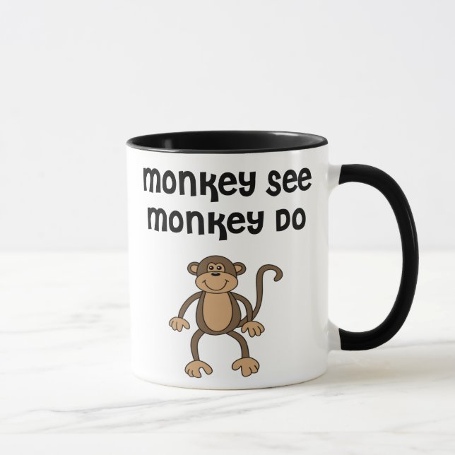 monkey see Mug (Right)