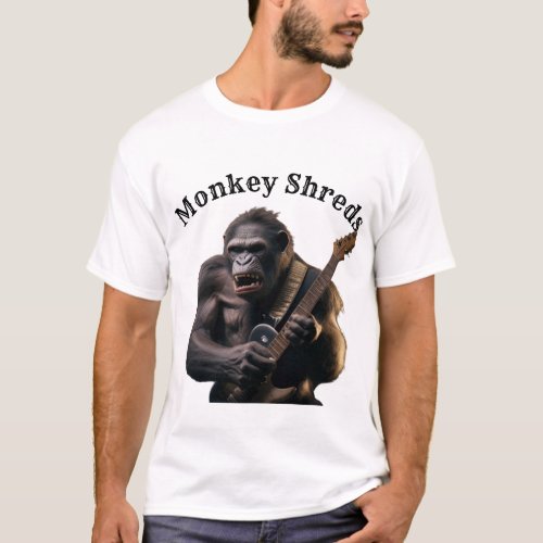 Monkey Shreds T_Shirt