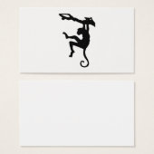 Monkey Silhouette (Front & Back)