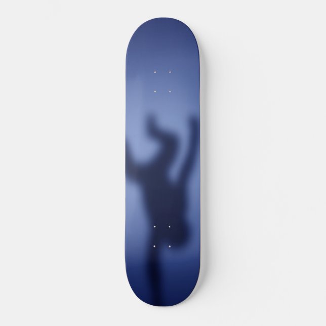 Monkey silhouette skateboard (Front)
