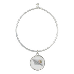 monkey sing under the patch bangle bracelet