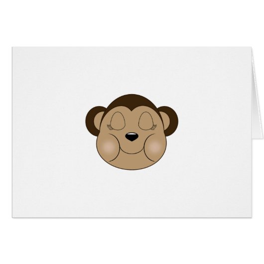 Monkey Sleeping Cards (Front Horizontal)
