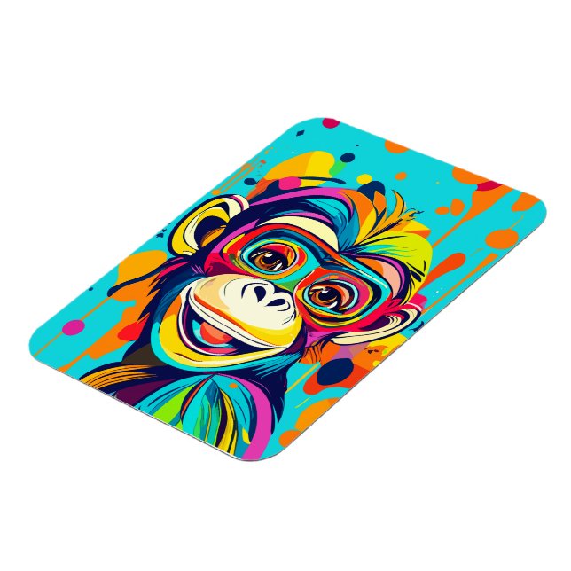Monkey Smiling Magnet (Left Side)