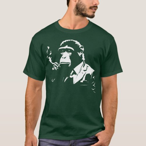 monkey smokes T_Shirt