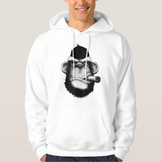 Monkey Smoking Cigar Premium Hoodie