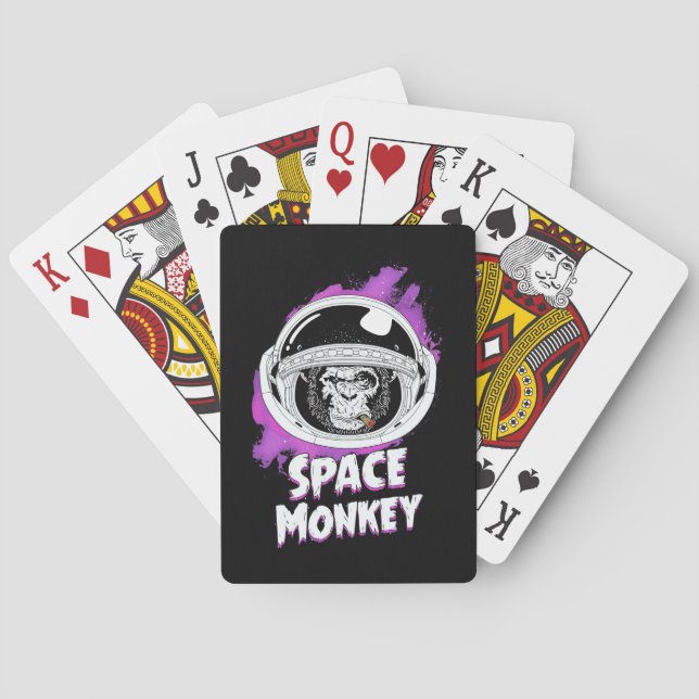 Monkey Space Monkey Poker Cards (Back)