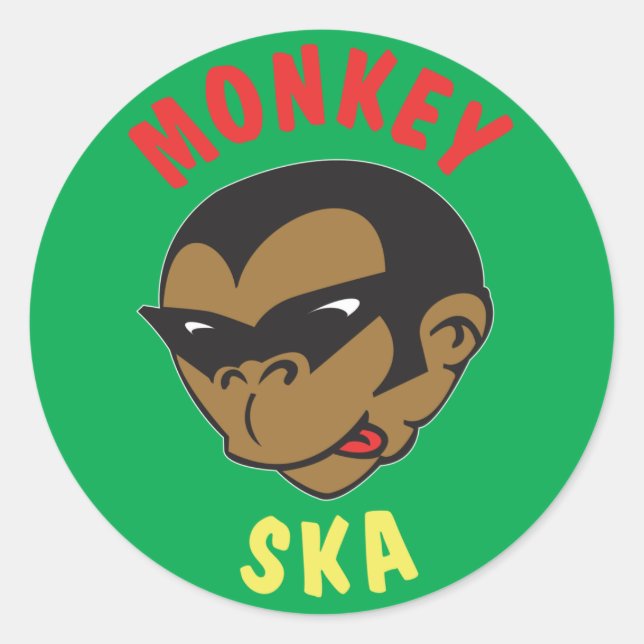 MONKEY STICKER (Front)