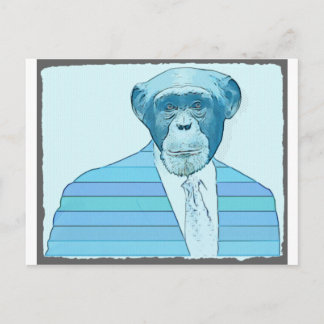 Monkey Suit Postcard