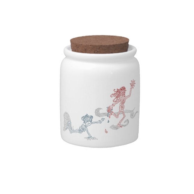 monkey sun snatcher candy jar (Front)