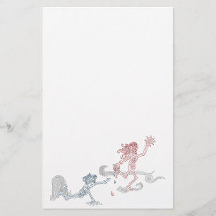 monkey sun snatcher stationery