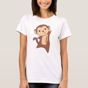 Monkey Sweet Animals In The Jungle Funny Monkeys T-Shirt