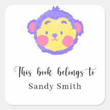 Monkey - This book belongs to