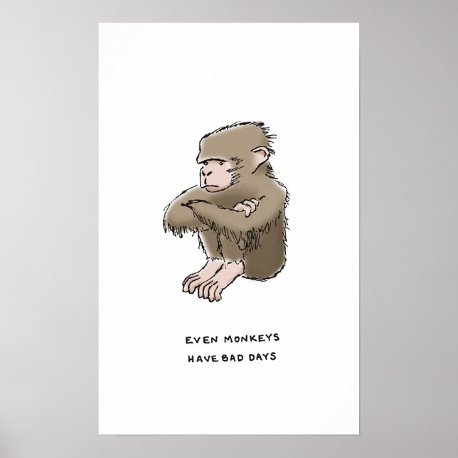 monkey trivia poster (Front)