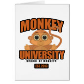 Monkey University Cards (Front)