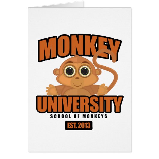 Monkey University Cards (Front)