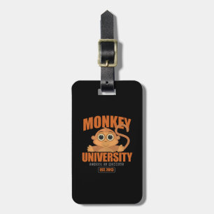 Monkey University Luggage Tag