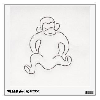 Monkey - Wall Art Sticker