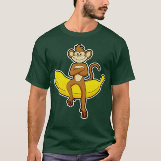 Monkey with Banana 3 T-Shirt