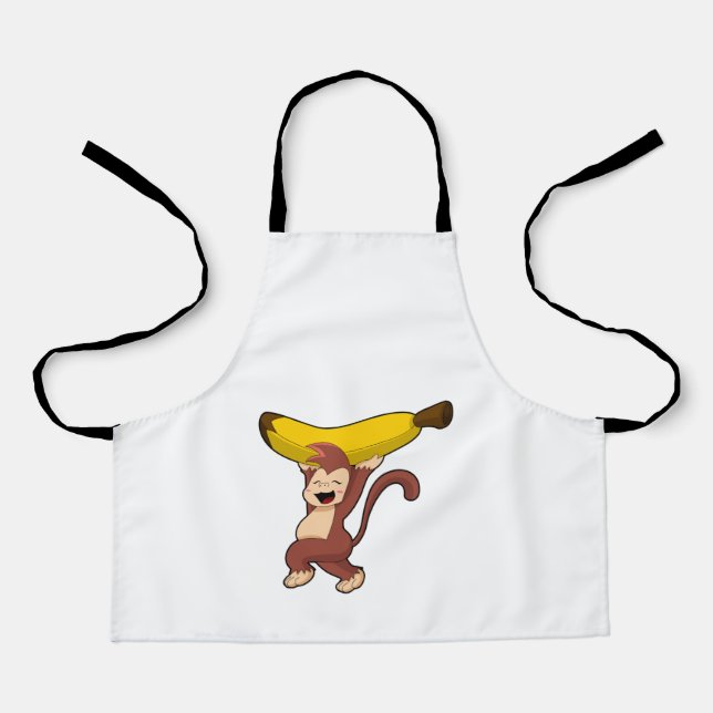 Monkey with Banana Apron (Front)