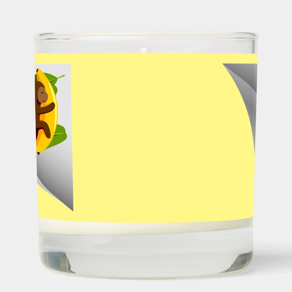 Disover Monkey With Banana Under The Patch Scented Candle