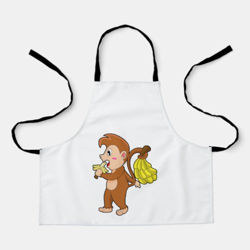 Monkey with Bananas Apron