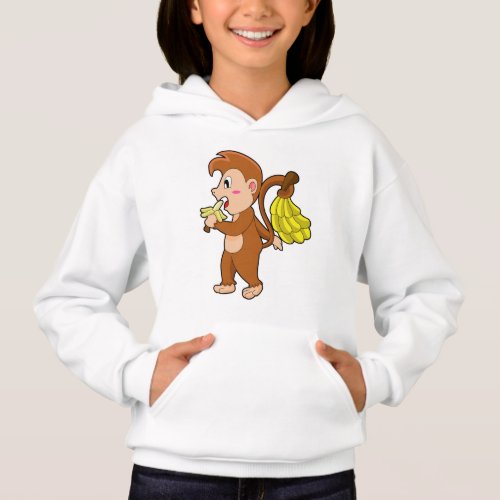 Monkey with Bananas Hoodie