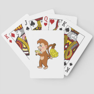 Monkey with Bananas Poker Cards