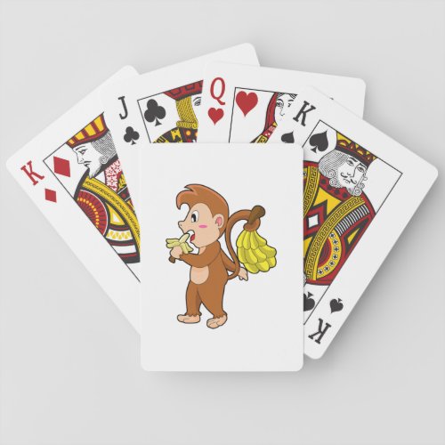 Monkey with Bananas Poker Cards