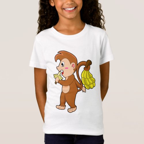 Monkey with Bananas T_Shirt