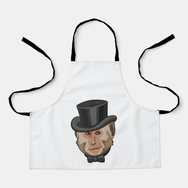 Monkey with Cylinder Apron (Front)