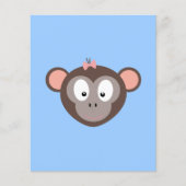 Monkey with pink ribbon (Front)