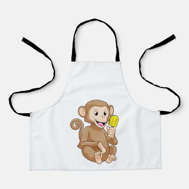 Monkey with Popsicle Apron (Front)